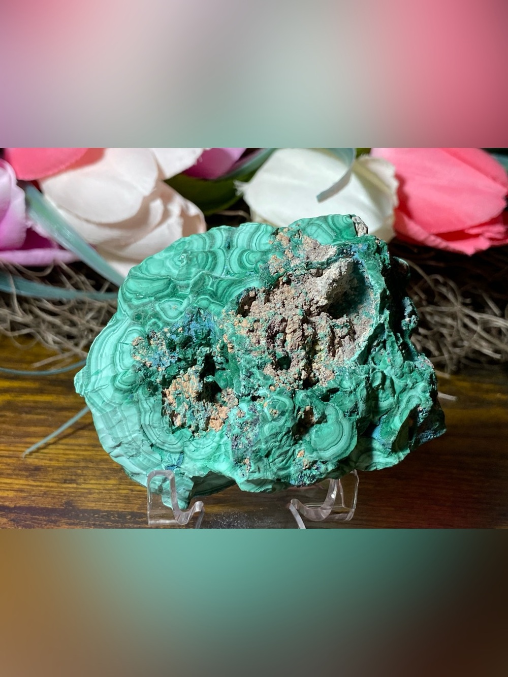 Large Botryoidal Malachite - Picture 2 of 16